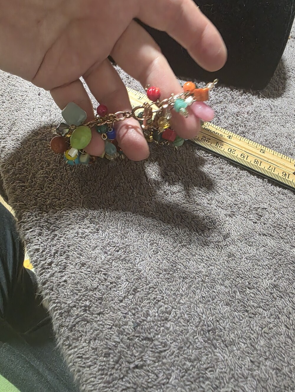 Rose Gold Colored Fruit  Baket Bracelet - Picture 6 of 10